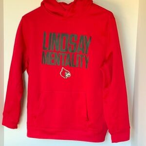 Lindsay Mentality hooded sweatshirt cardinals